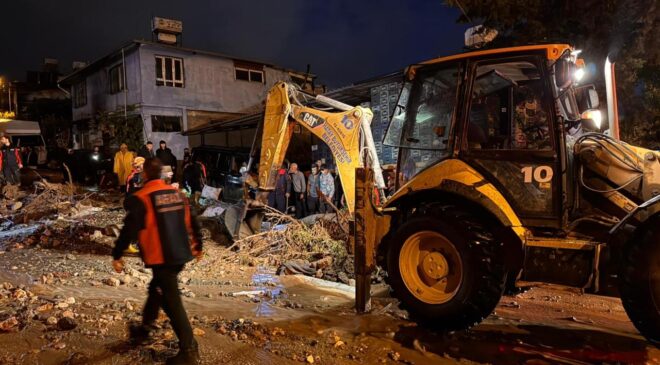 Hatay’da sağanak nedeniyle ev çöktü: 1 ölü