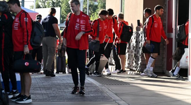 A Milli Futbol Takımımız, Arizona'ya geldi