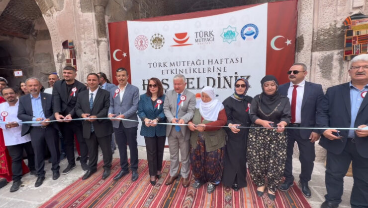 Aksaray'da Türk Mutfağı Haftası coşkuyla kutlandı
