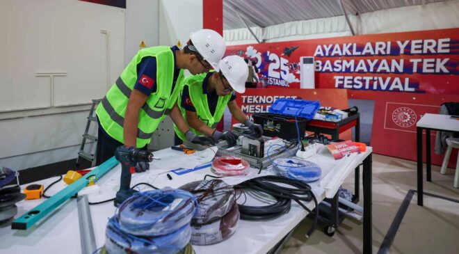 Türkiye'nin usta elleri TEKNOFEST Mesleki Yetenek Yarışması'nda yarışacak