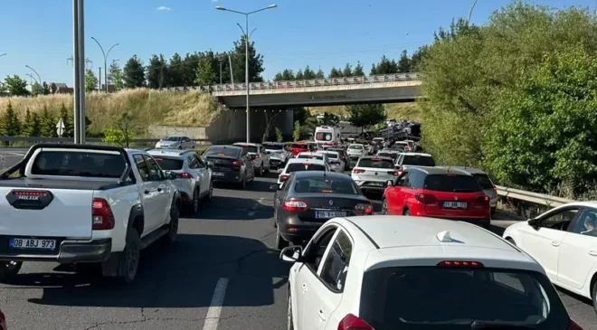 Diyarbakır trafiği İstanbul’u solladı