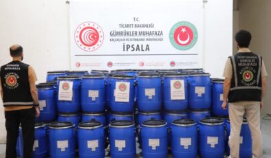 İpsala'da 4,3 ton uyuşturucu ele geçirildi