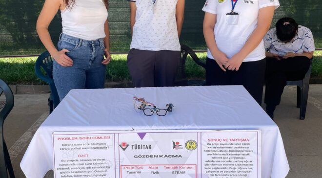 Diyarbakırlı öğrencilerden TÜBİTAK Festivalinde iki dikkat çeken proje
