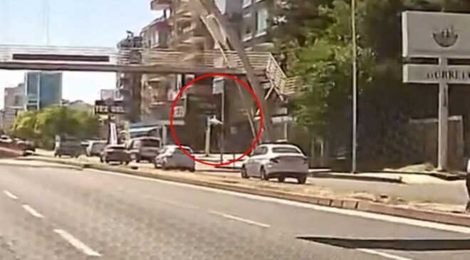 Diyarbakır’da üst geçitten düşen kişi ağır yaralandı