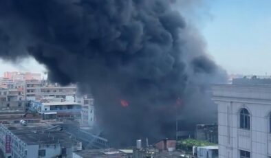 Çin’de bir ayakkabı fabrikasında çıkan yangında 28 kişi öldü