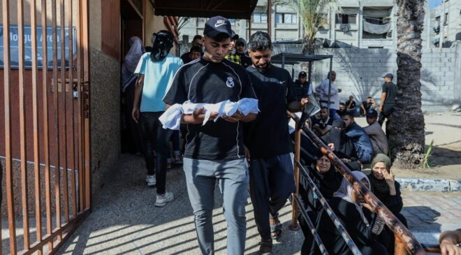 Soykırımcı İsrail’in Gazze’ye saldırılarında 7 Filistinli hayatını kaybetti