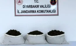 Diyarbakır’da 107 kilogram esrar ele geçirildi