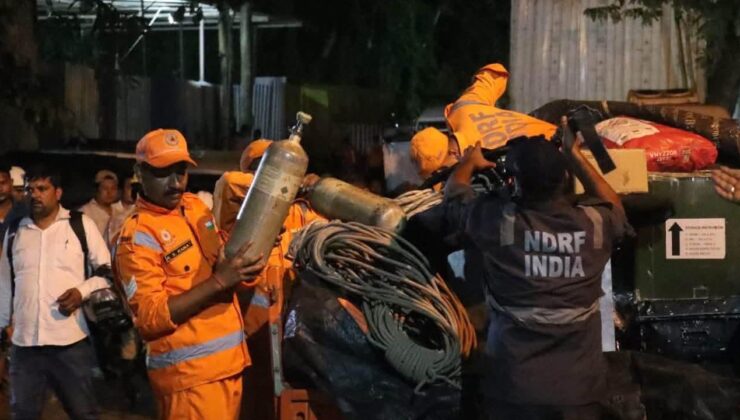 Hindistan’da hidroelektrik projesinin tünelinin çökmesi sonucu 10 kişi öldü