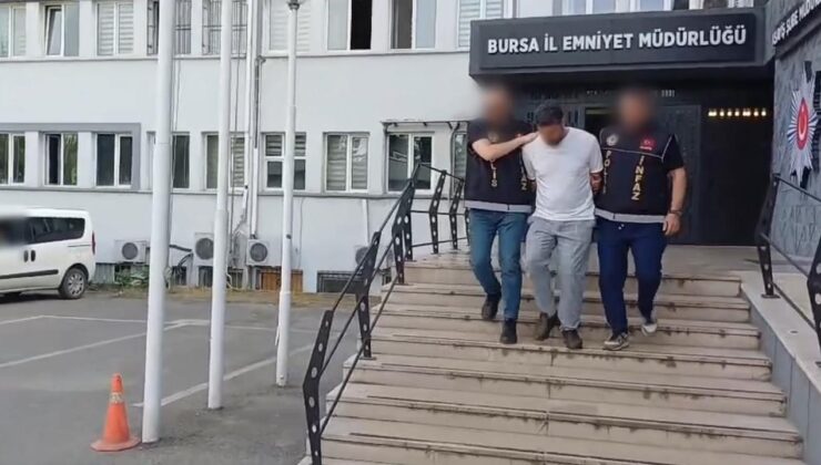 Kırmızı bültenle aranan firari hükümlü Bursa’da yakalandı