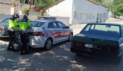 Yozgat’ta drift atan 2 sürücüye 560 bin lira ceza