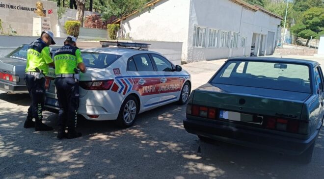 Yozgat’ta drift atan 2 sürücüye 560 bin lira ceza