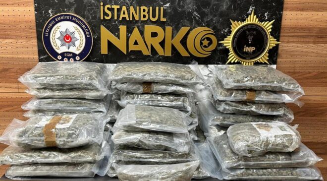 İstanbul'da 151 kiloyu aşkın uyuşturucu ele geçirildi