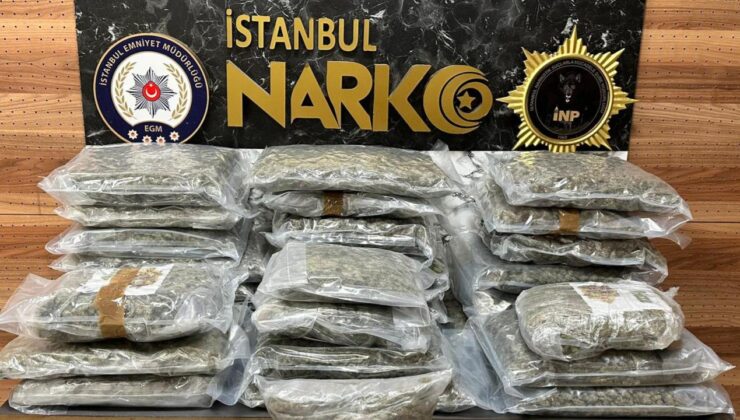 İstanbul'da 151 kiloyu aşkın uyuşturucu ele geçirildi