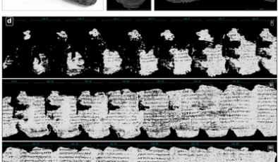 Vezüv Yanardağı’nın Patlaması Sırasında Yanan Herculaneum Parşömeni’nin Tamamı 2000 Yıl Sonra İlk Kez Okundu