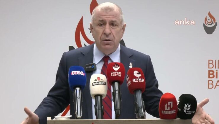 Ümit Özdağ: Zafer Partisi, kararsız oylar dağıtıldığında 7,6 görünüyor