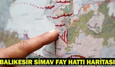 BALIKESİR SİMAV FAY HATTI HARİTASI: Simav Fayı nereden geçiyor? Simav Fayı hangi illeri etkiliyor?