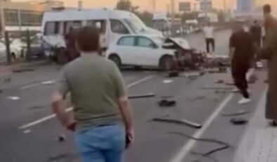 Diyarbakır’da motosiklet ile iş makinesi çarpıştı: 1 ölü