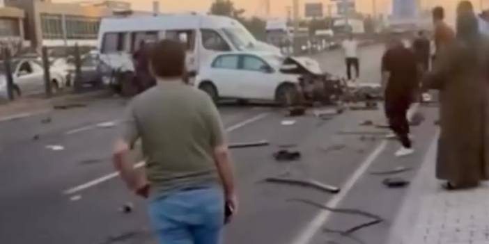 Diyarbakır’da motosiklet ile iş makinesi çarpıştı: 1 ölü