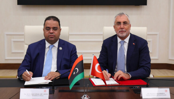 Türkiye ve Libya’dan çalışma ve istihdam alanlarında iş birliği