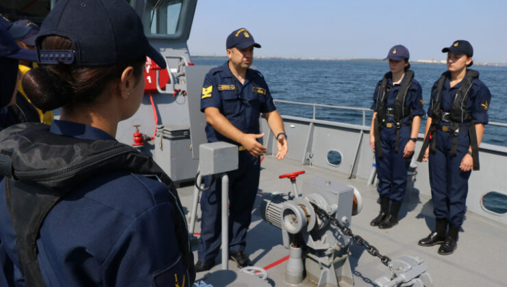 Astsubay adayları “mavi vatanı” korumak için hazırlanıyor