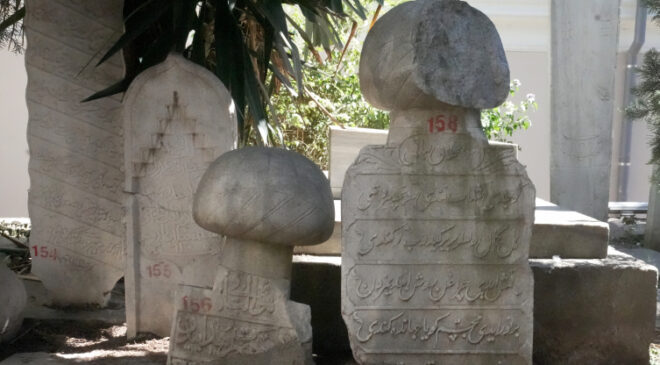 Mezar taşları kayıt altına alınıyor