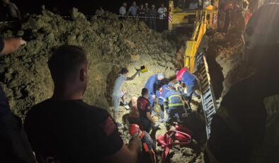 Bartın’da toprak altında kalan 2 kişi kurtarıldı