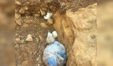 Çermik’te doğaya bırakılan çöpler tepki çekti