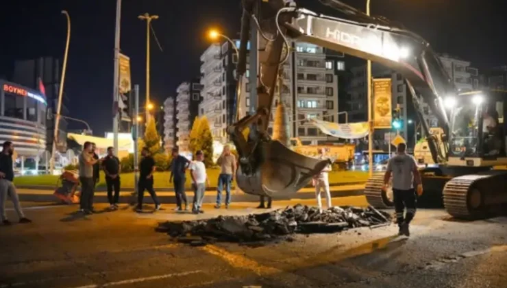 Diyarbakır’da ortak çalışma: İki yol kapatıldı