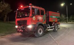 TEI yerleşkesinde çıkan yangın kontrol altına alındı