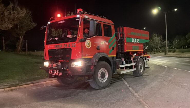 TEI yerleşkesinde çıkan yangın kontrol altına alındı