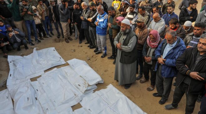 Soykırımcı İsrail'in Gazze Şeridine saldırılarında can kaybı 73 bin 349'a yükseldi