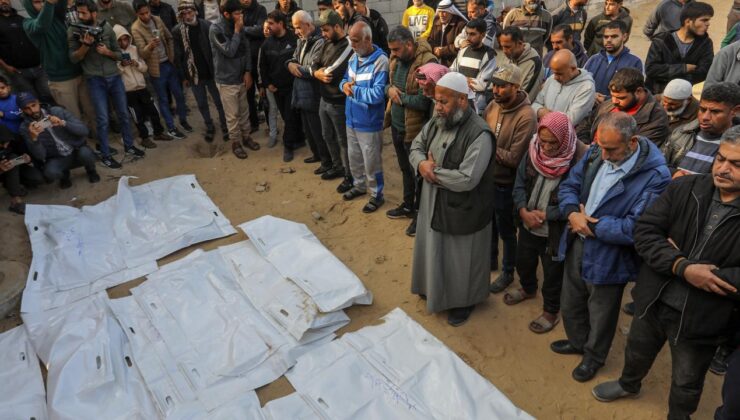 Soykırımcı İsrail'in Gazze Şeridine saldırılarında can kaybı 73 bin 349'a yükseldi
