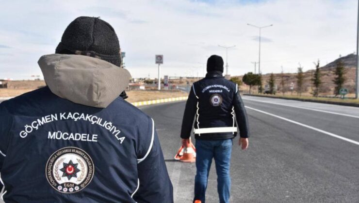 Yurt genelinde 355 düzensiz göçmen yakalandı
