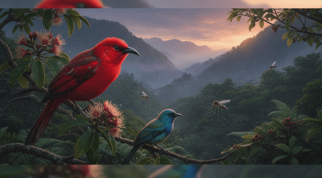 Hawaiʻi’de sıtma: Kuşlar yayıyor