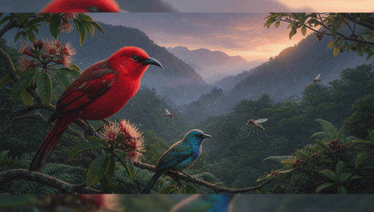 Hawaiʻi’de sıtma: Kuşlar yayıyor