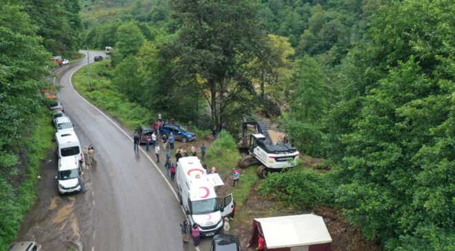 Giresun’da selde kaybolan kişinin cansız bedeni Trabzon’da bulundu