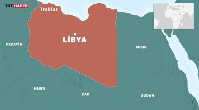 Libya’da çevresinde silahlı grupların çatıştığı Zaviye petrol deposunda yangın çıktı