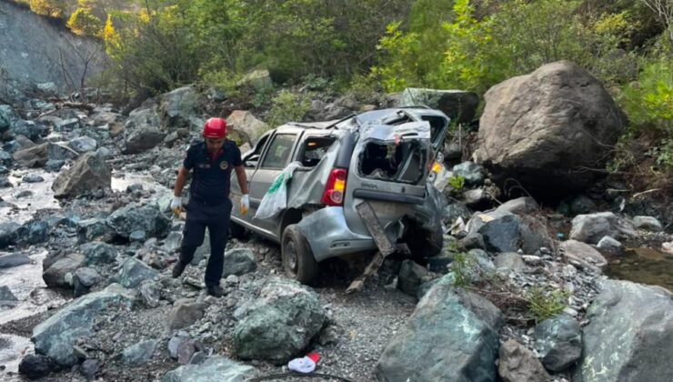 Osmaniye’de otomobil uçuruma yuvarlandı: 1 ölü