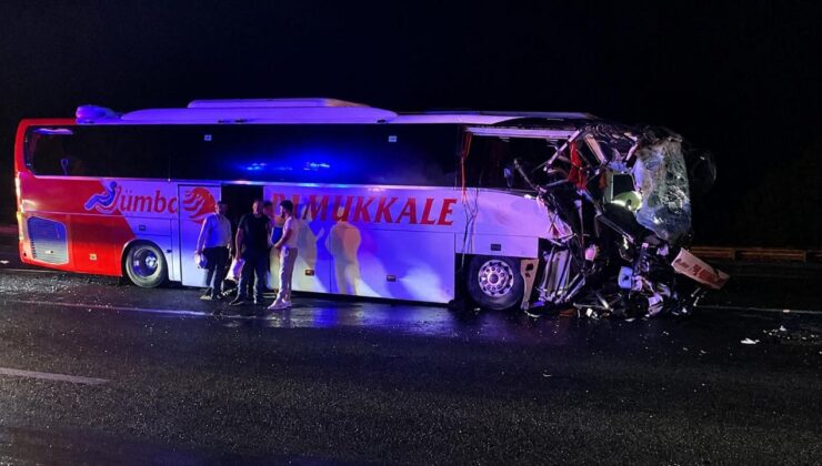 Anadolu Otoyolu'nda otobüs kazası: 9 yaralı