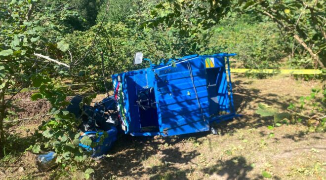 Ordu'da patpat devrildi: 2 ölü, 11 yaralı