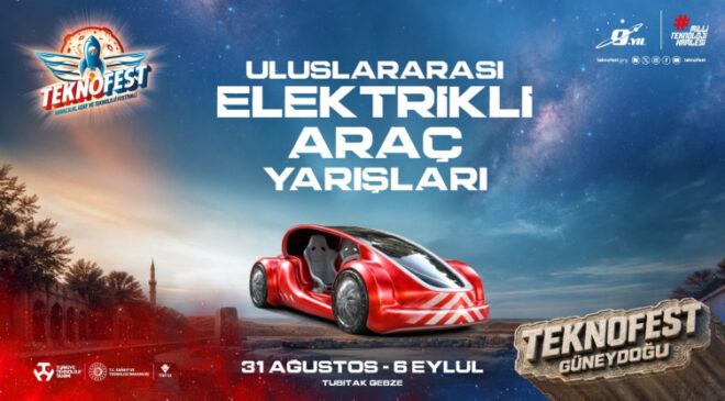 Geleceğin elektrikli araçları TEKNOFEST 2026da piste çıkıyor