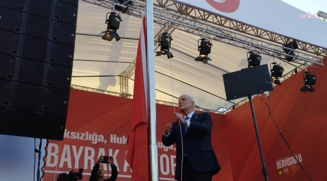 Dervişoğlu: Bizim için bu teröre af yasasıdır, tsunaminin ilk dalgasıdır
