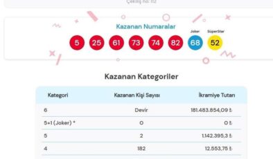 Son dakika: Dün akşam Sayısal Loto çekilişi sonuçları belli oldu! 17 Eylül 2025 Çılgın Sayısal Loto bilet sonucu sorgulama ekranı! – Son Dakika Ekonomi Haberleri