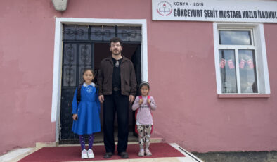 Tek öğrencili okulda İlayda'nın yalnızlığı sona erdi