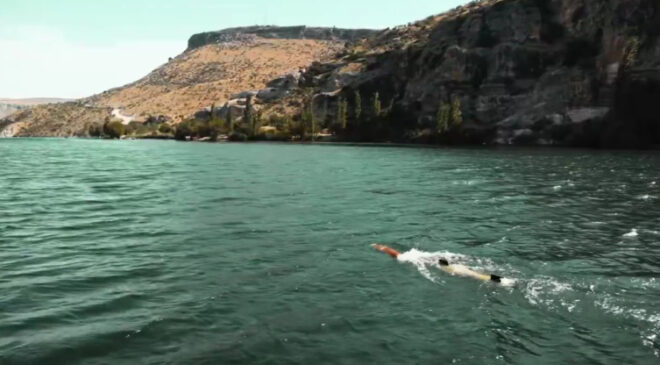 DERİNGÖZ, Fırat Nehri'nde keşif yaptı