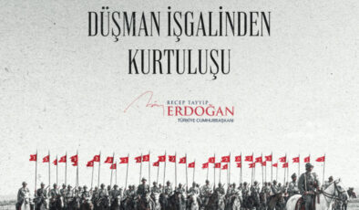 Cumhurbaşkanı Erdoğan, Bakü'nün kurtuluş yıl dönümünü kutladı