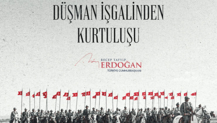 Cumhurbaşkanı Erdoğan, Bakü'nün kurtuluş yıl dönümünü kutladı