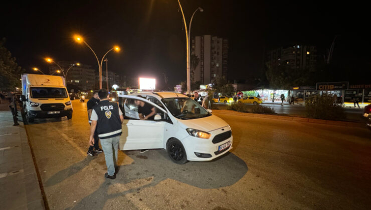 Adana’da helikopter destekli huzur operasyonu