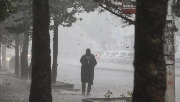 Meteorolojiden gök gürültülü sağanak uyarısı