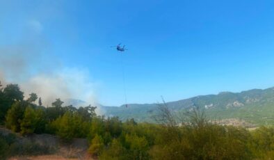 Antalya’da orman yangını: Havadan ve karadan müdahale ediliyor